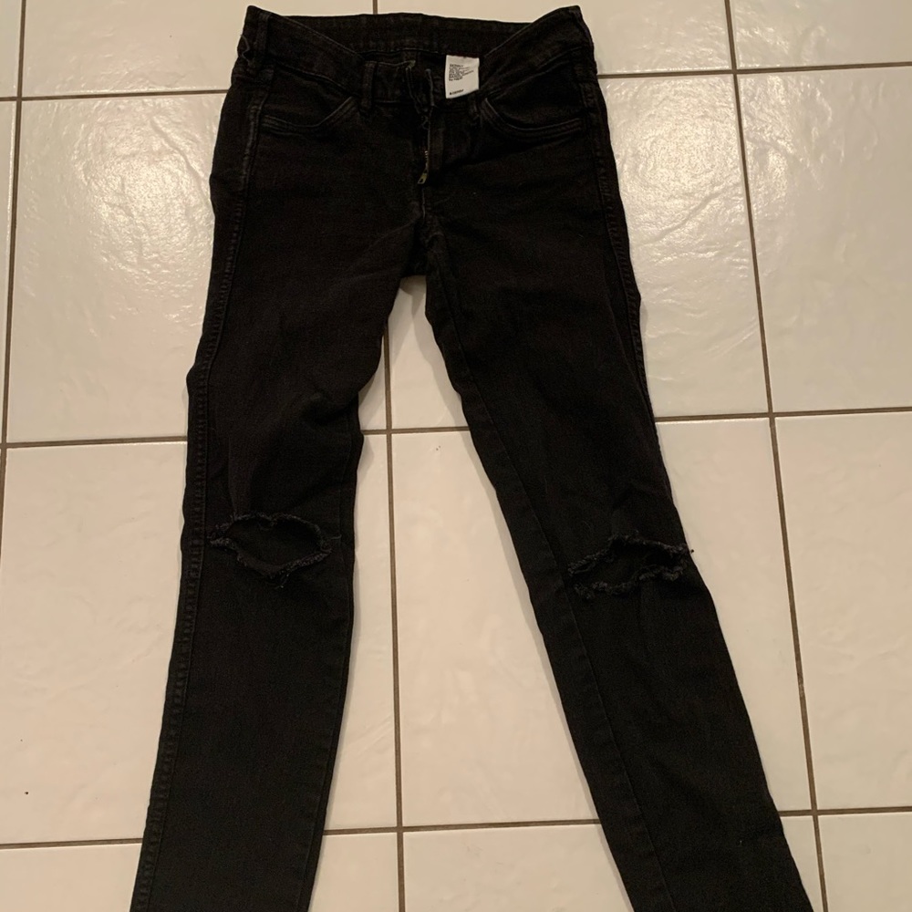 black jeans